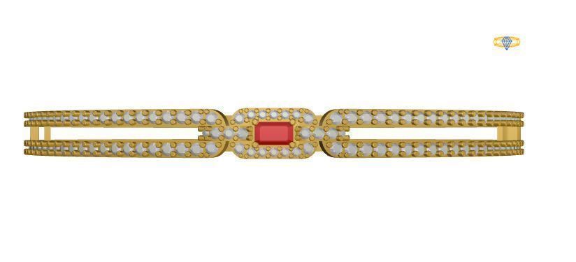 Bracelet  3D print model_4