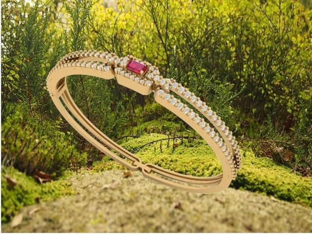 Bracelet  3D print model_2