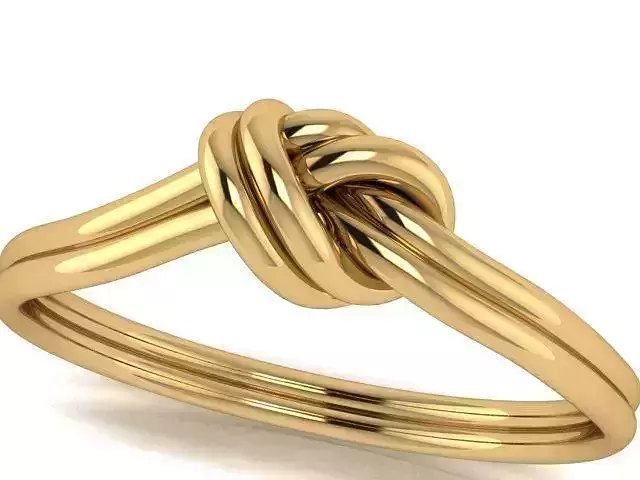 knotted ring