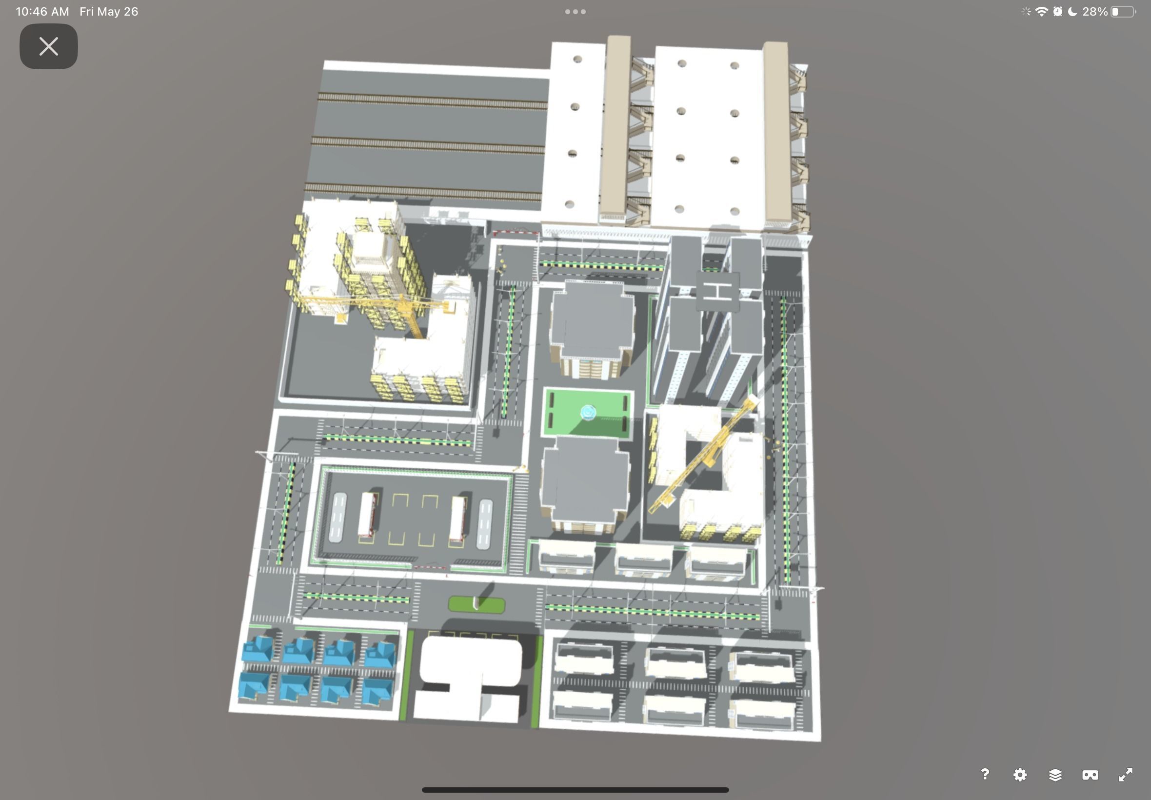 Mumbai city Low-poly 3D model_5