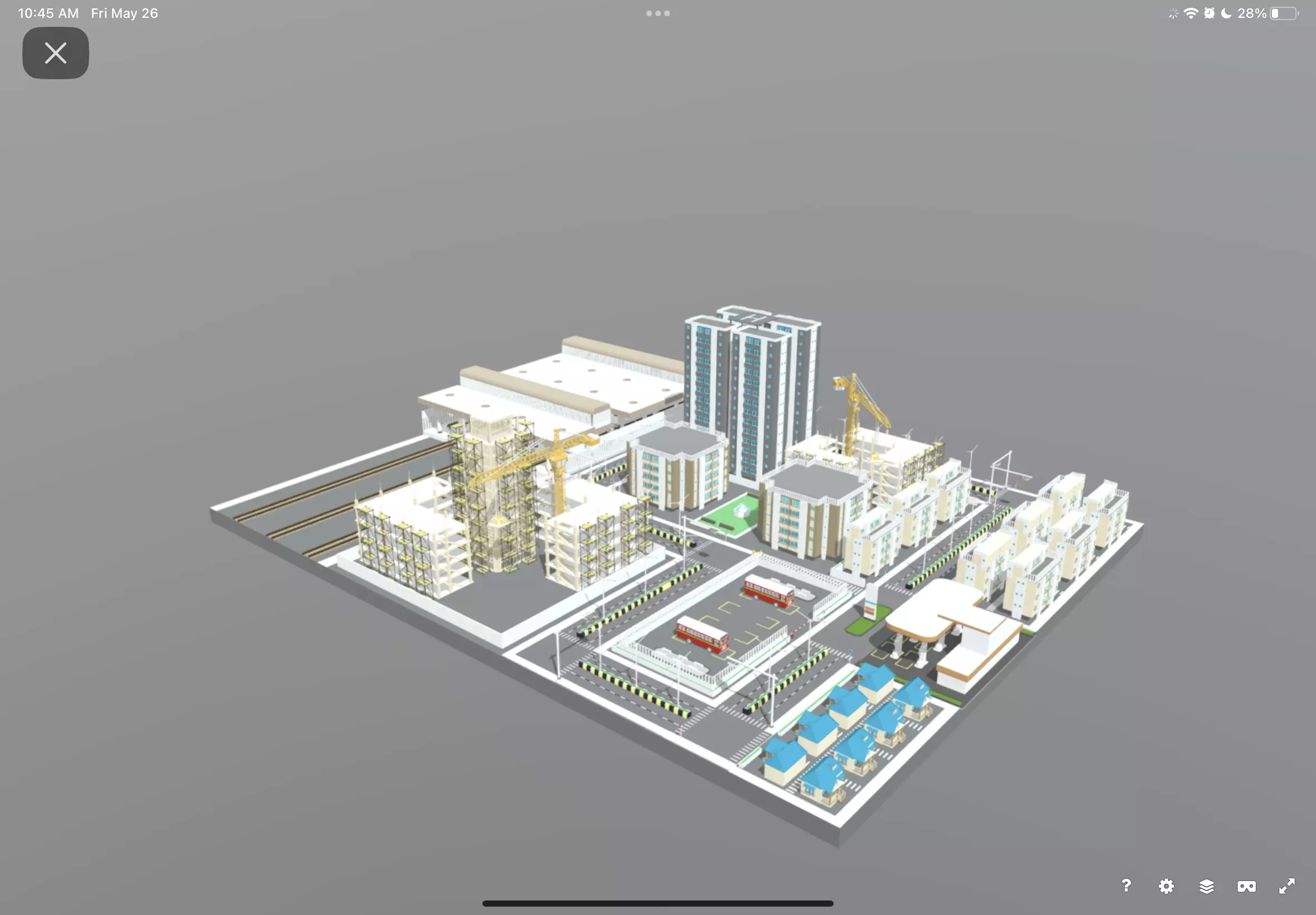 Mumbai city Low-poly 3D model_0