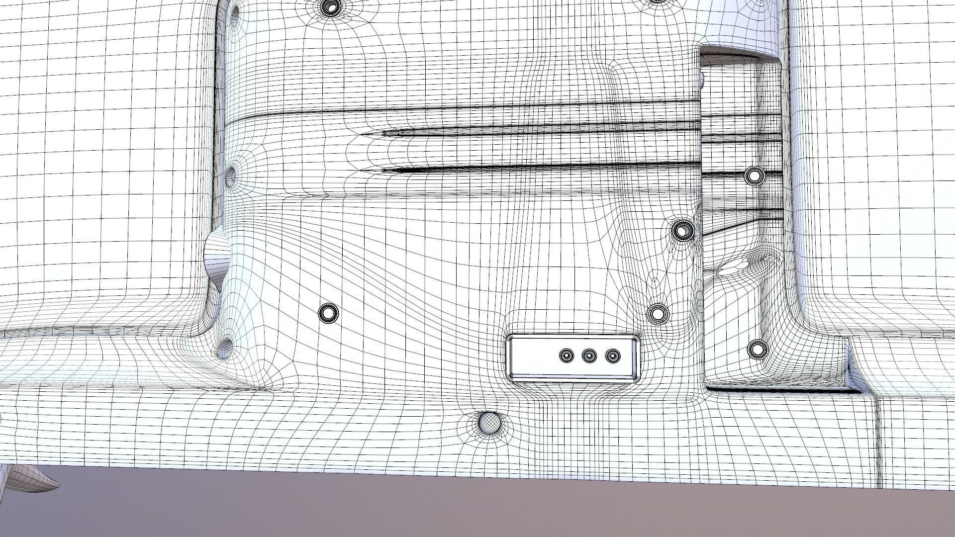 LCD Monitor 3D model_16