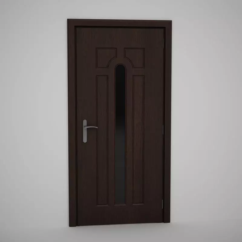 CGAxis Door 3D model_0