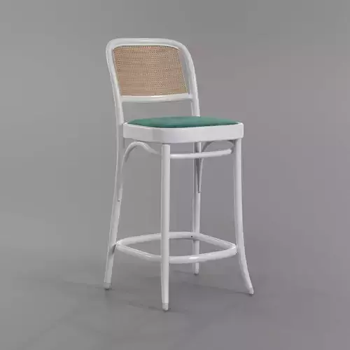 White dining chair