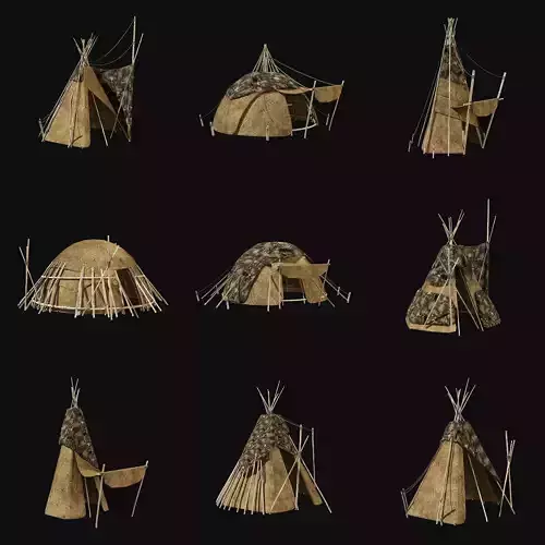 PRIMAL HUNTER NATIVE HUNTER TENT SHELTER COLLECTION