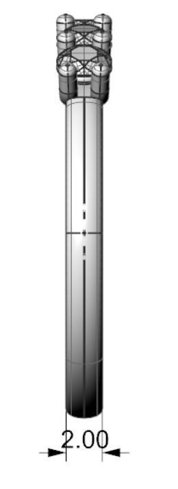 36 Ring with 5 Stone 3D print model_4