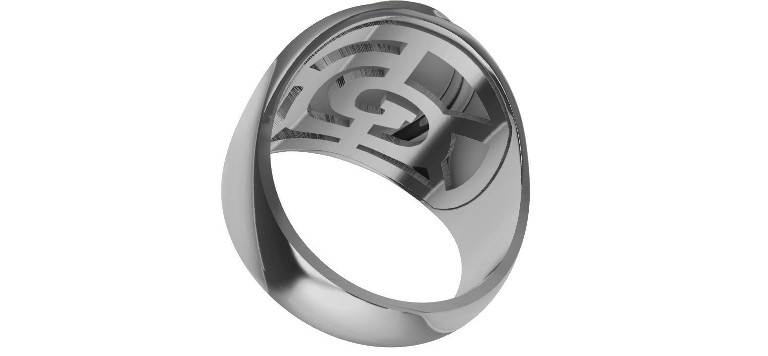 Masonic Compass Ring  and Bonus  3D print model_8