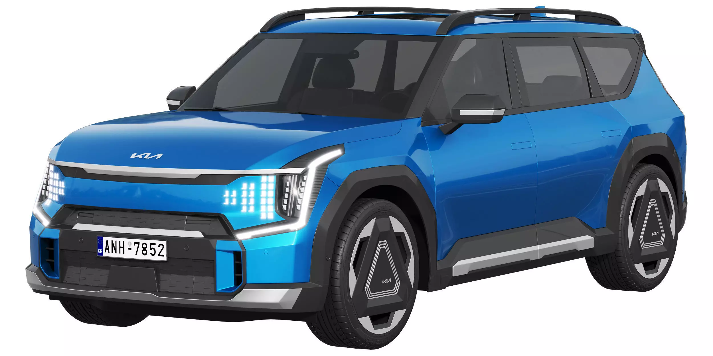 Kia EV9 GT-Line 3D model