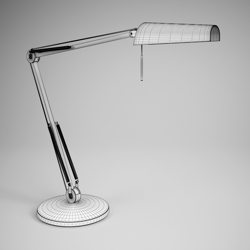 Office Desk Lamp 22 3D model_1
