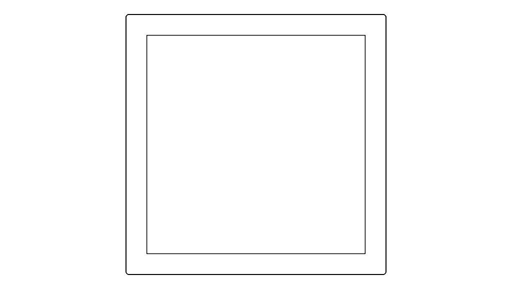 Extruded Aluminium Profile Enclosures Set for Square Tube Low-poly 3D model_23
