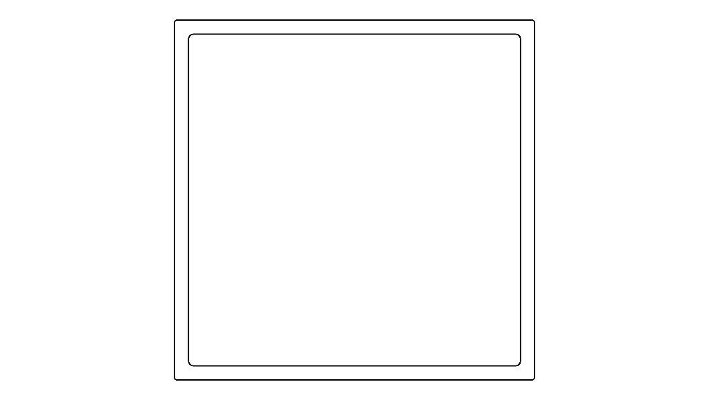 Extruded Aluminium Profile Enclosures Set for Square Tube Low-poly 3D model_34