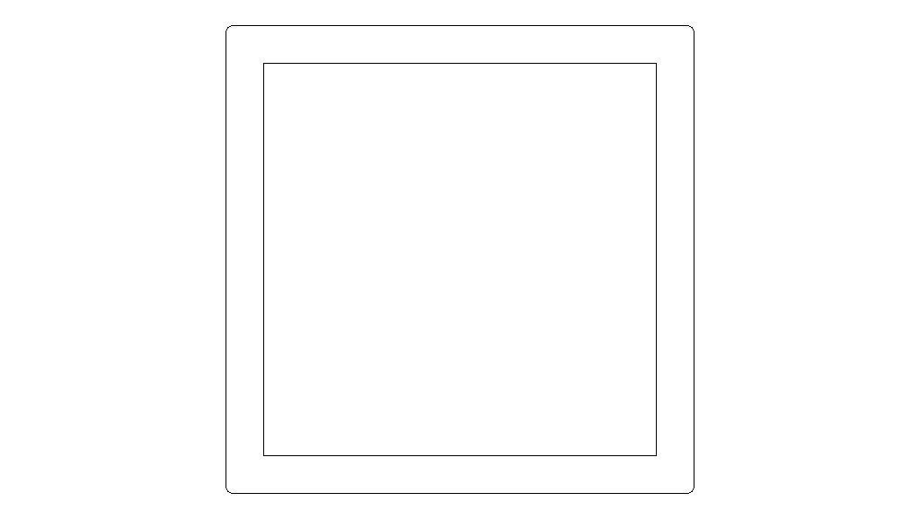 Extruded Aluminium Profile Enclosures Set for Square Tube Low-poly 3D model_24