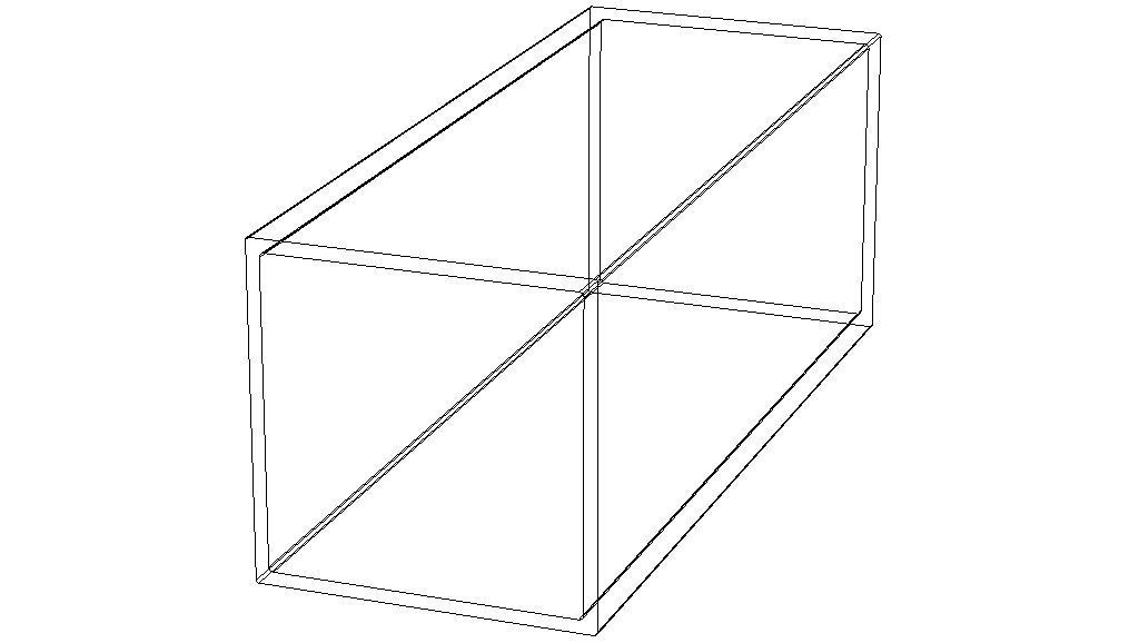 Extruded Aluminium Profile Enclosures Set for Square Tube Low-poly 3D model_32