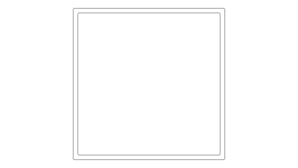 Extruded Aluminium Profile Enclosures Set for Square Tube Low-poly 3D model_48