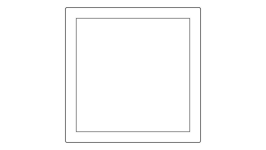 Extruded Aluminium Profile Enclosures Set for Square Tube Low-poly 3D model_22