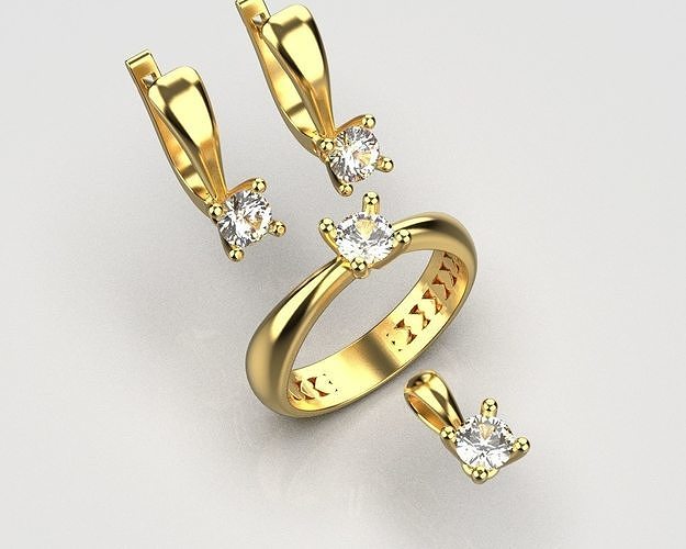 wedding ring  Collection  3D print model