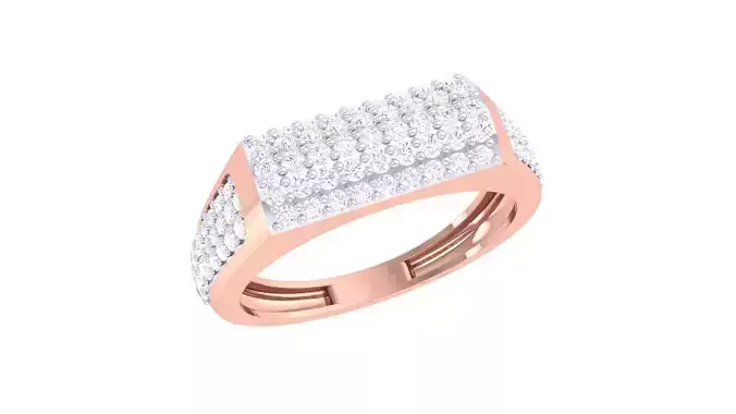 Men Groom Gents Diamond Ring 3dm stl obj mtl 3mf igs