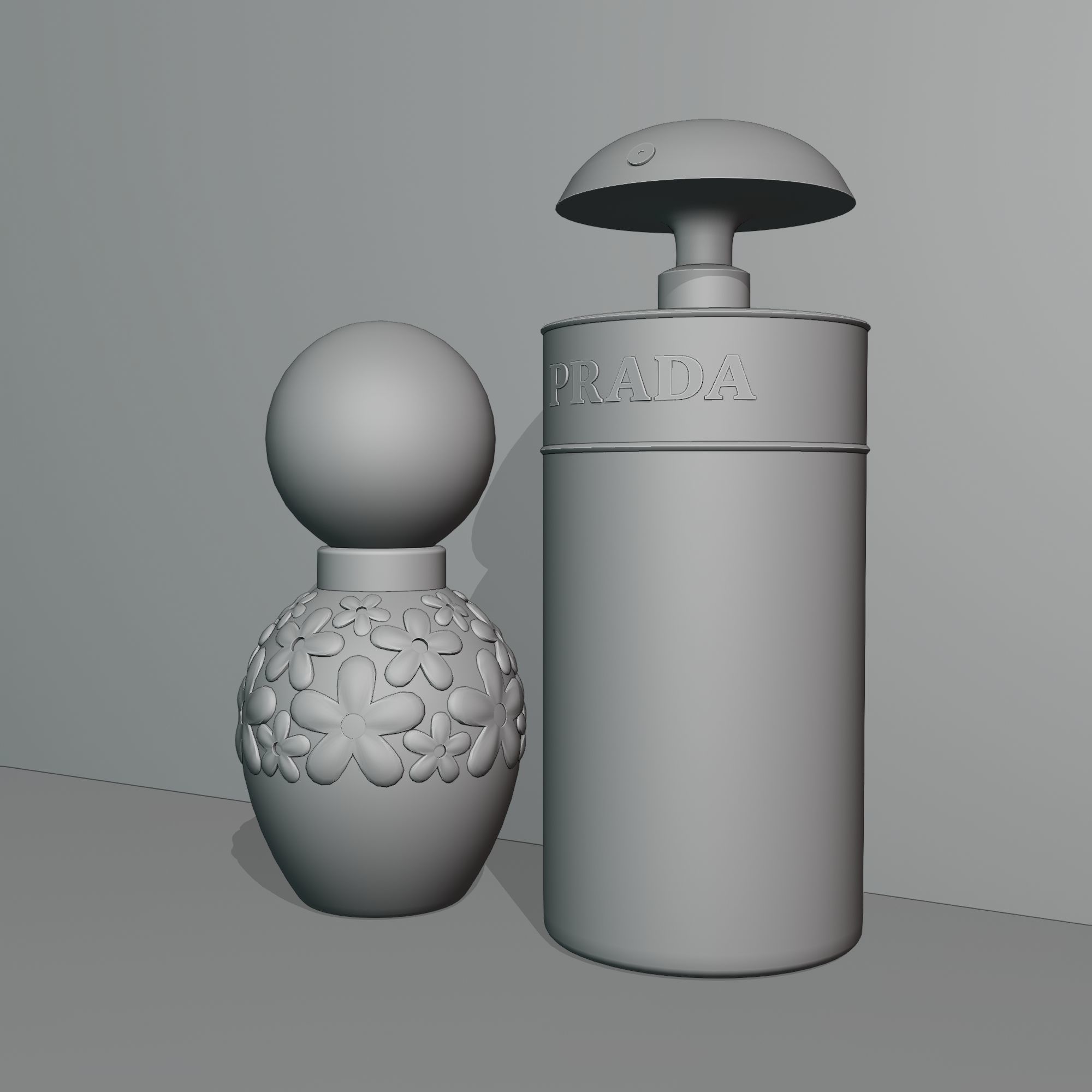 Perfume bottles set 21 3D model_3
