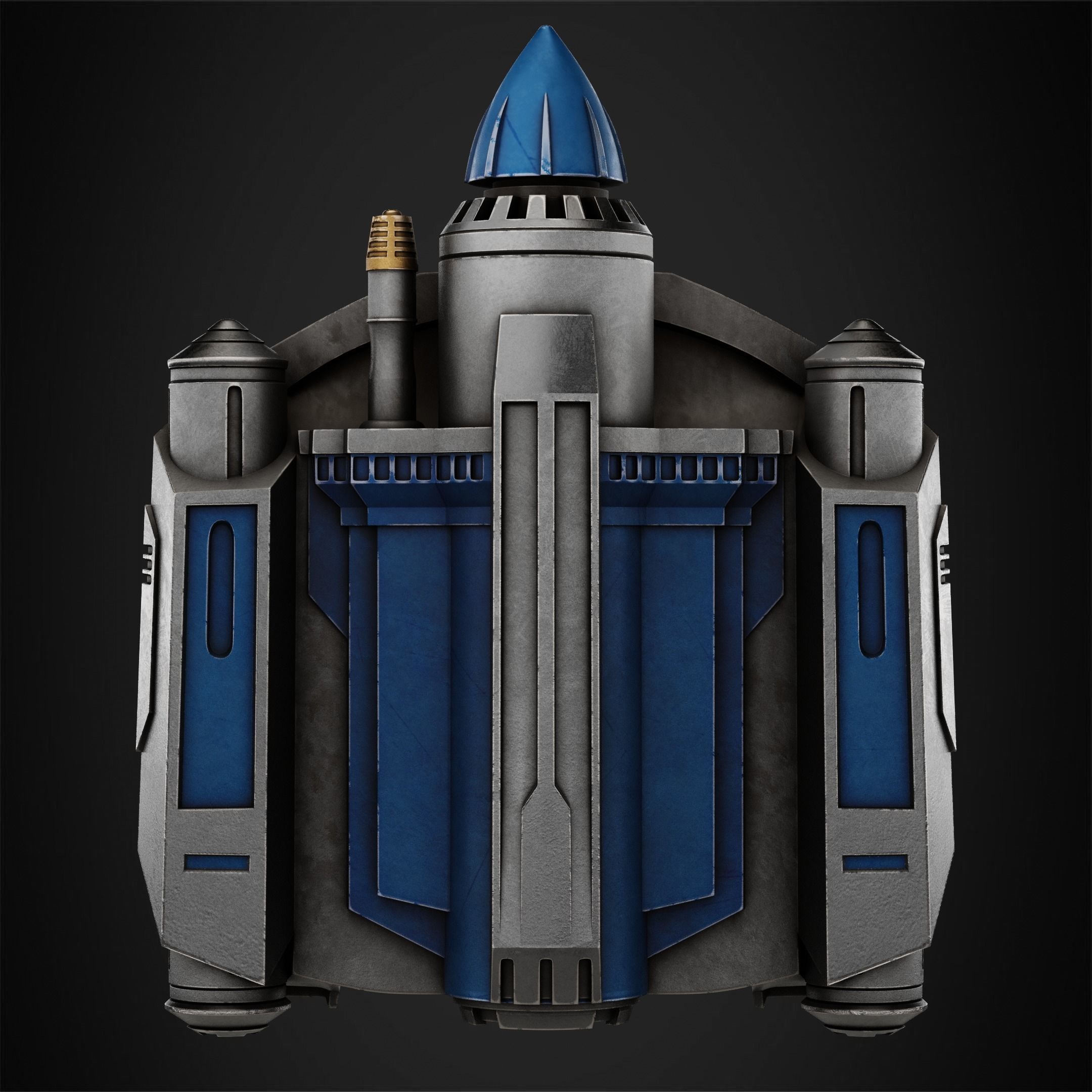 The Mandalorian Bo-Katan Jetpack for Cosplay 3D print model_2