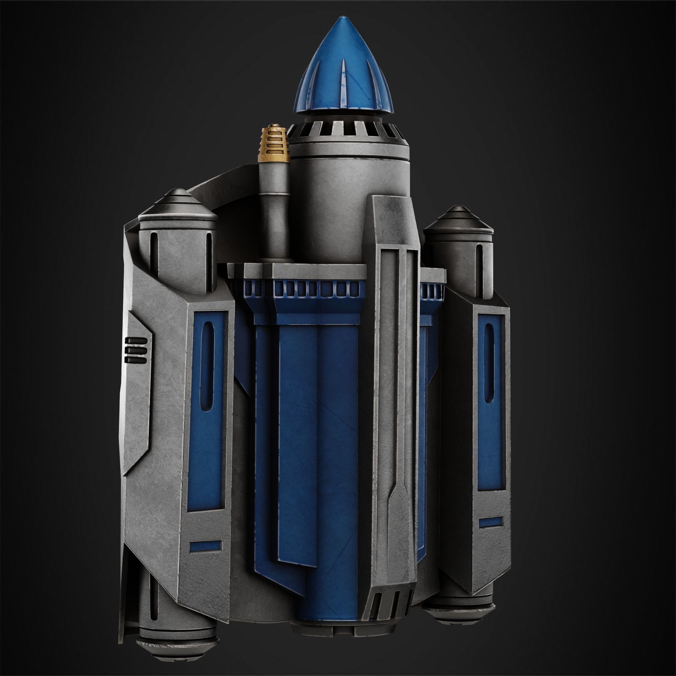 The Mandalorian Bo-Katan Jetpack for Cosplay 3D print model_9