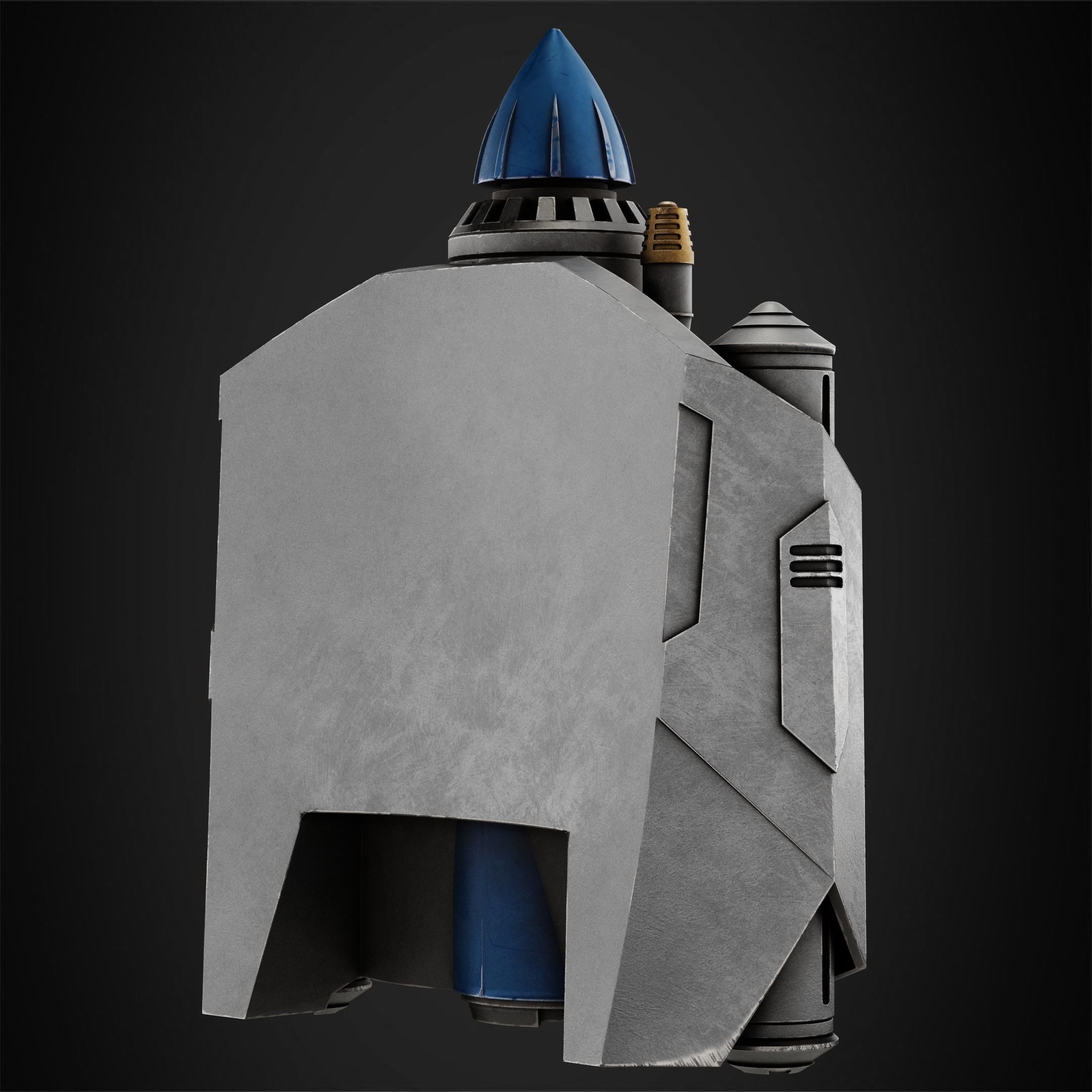 The Mandalorian Bo-Katan Jetpack for Cosplay 3D print model_7