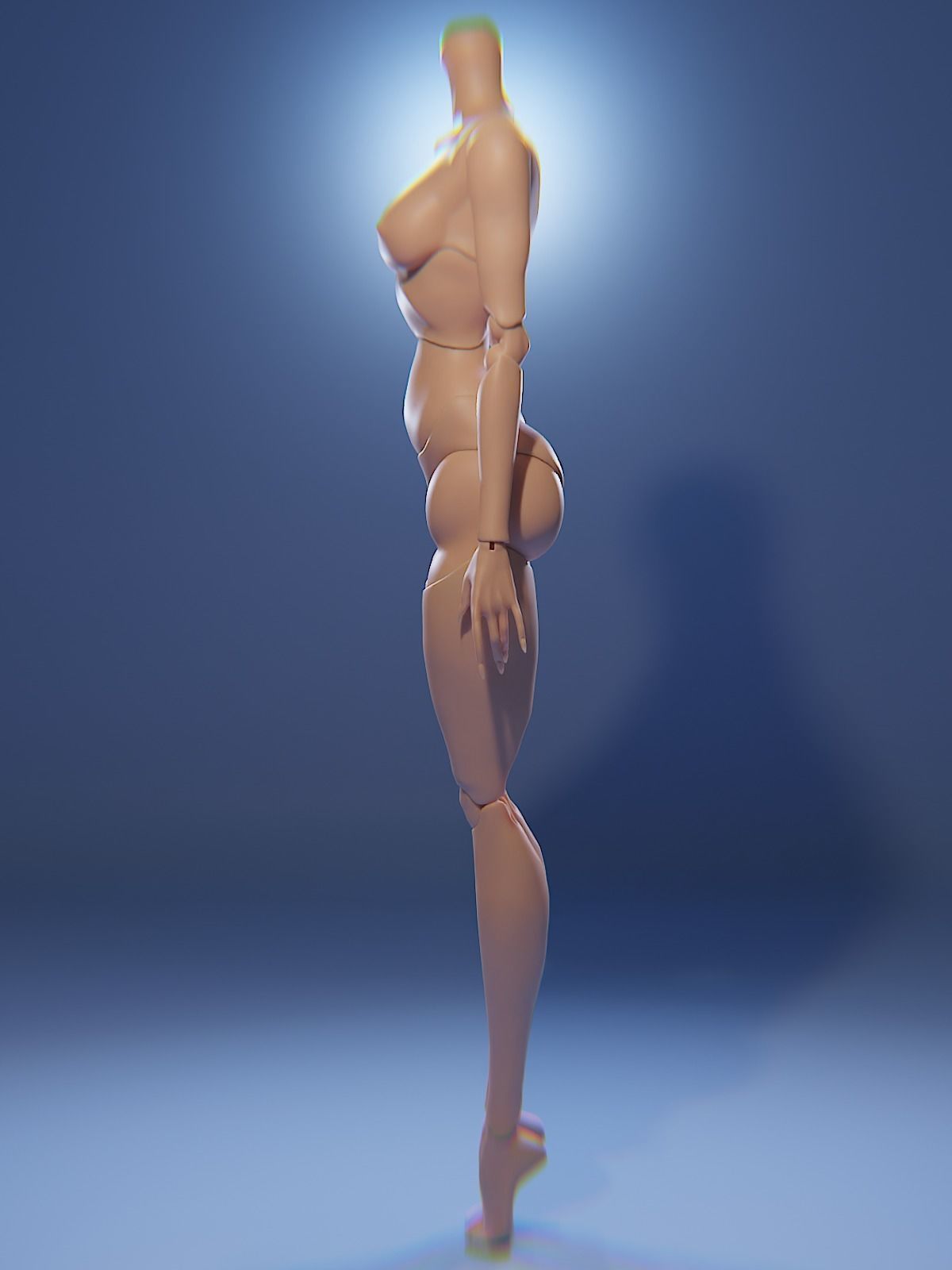 Venus BJD Body 3D print model_1