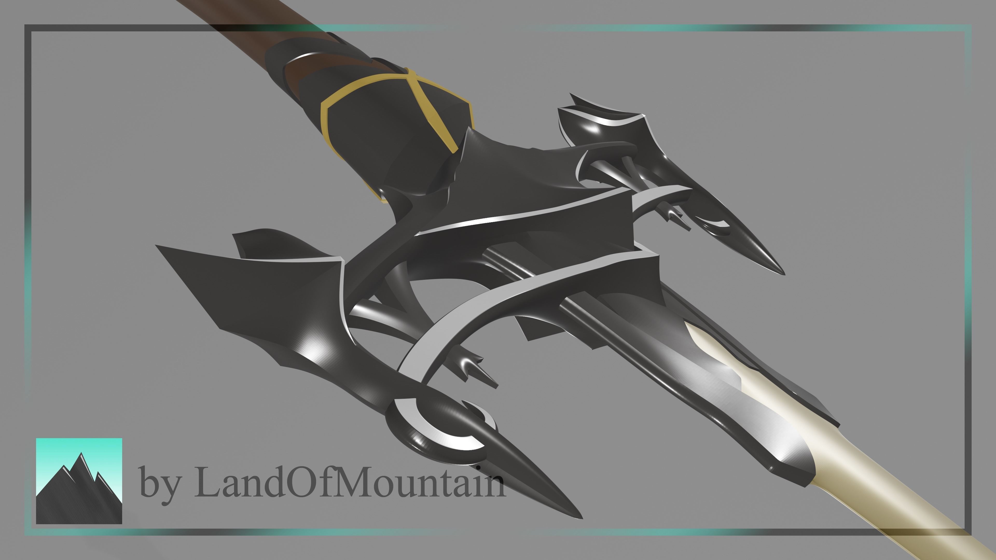 Final Fantasy XVI - Benedikta Sword 3D print model_4