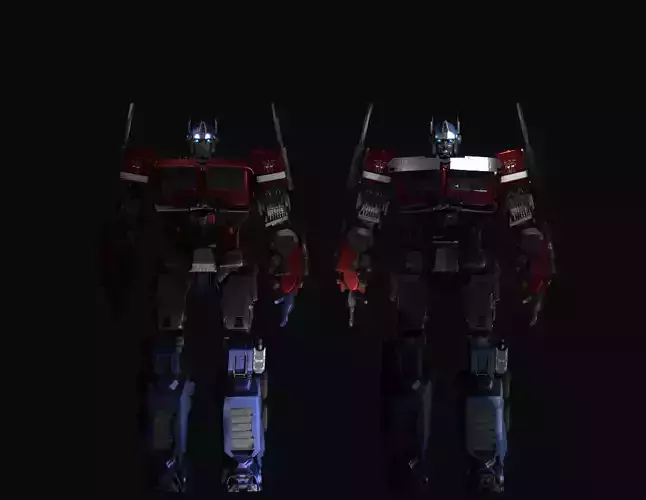 Optimus Prime Knightverse Bundle 3D model