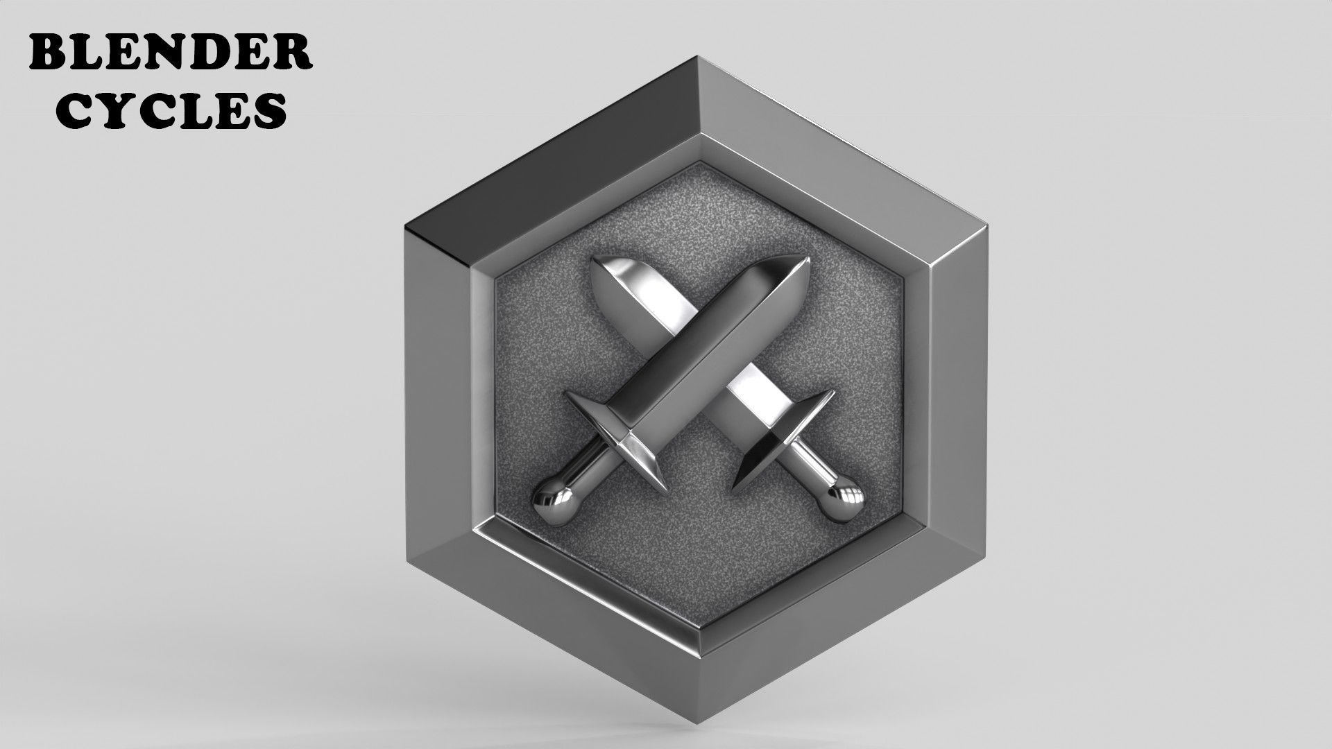 Game Coin Icon Symbol v12 Low-poly 3D model_8