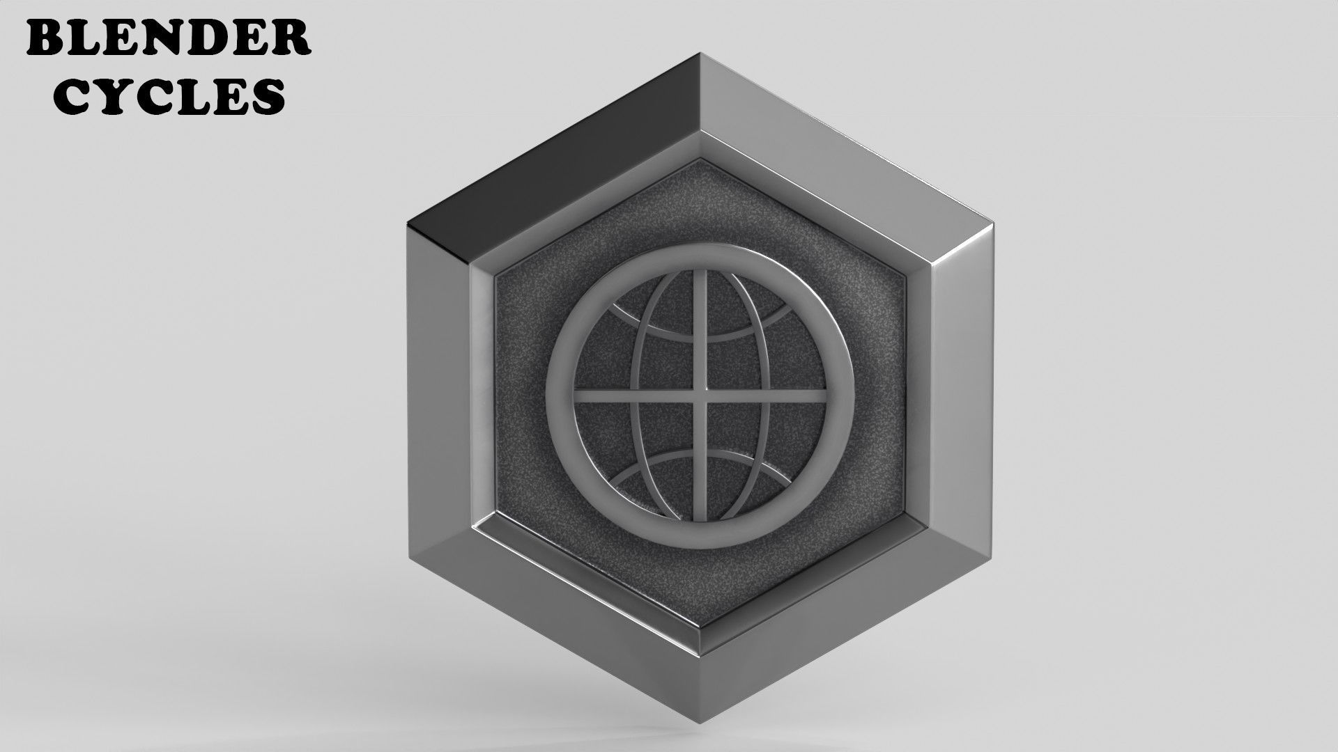 Game Coin Icon Symbol v13 Low-poly 3D model_8