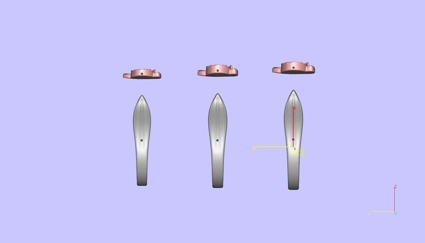 Orchid flower ring 3D print model_7