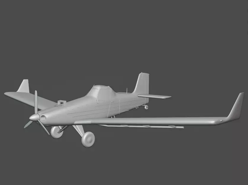 EMBRAER IPANEMA 203 3D print model_0