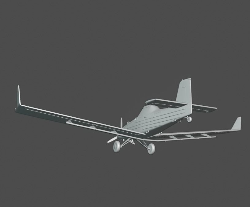 EMBRAER IPANEMA 203 3D print model_1