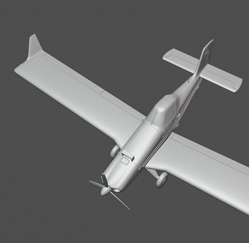 EMBRAER IPANEMA 203 3D print model_5