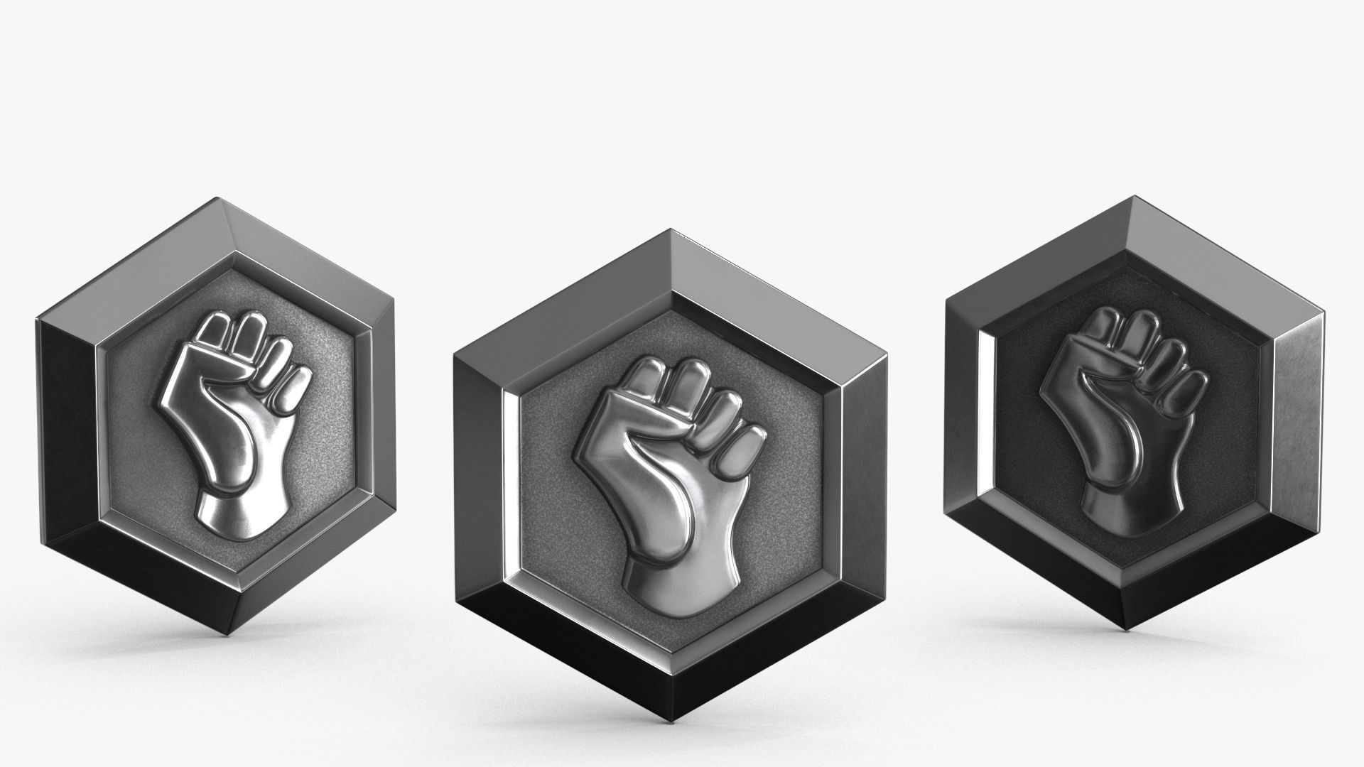 Game Coin Icon Symbol v14 Low-poly 3D model_2
