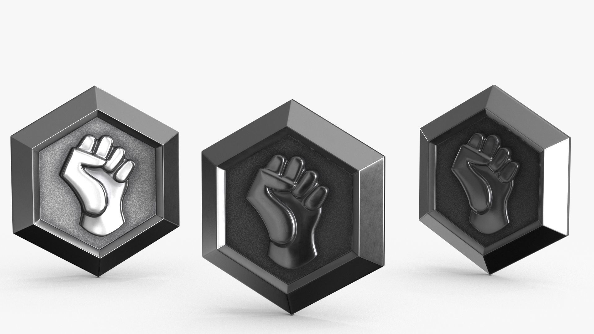 Game Coin Icon Symbol v14 Low-poly 3D model_7
