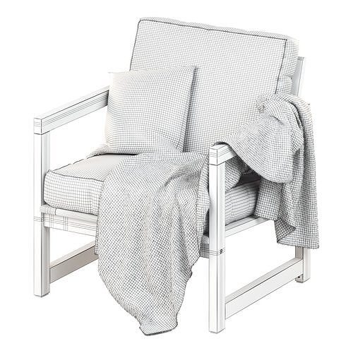 NAMMARO Lounge chair IKEA 3D model 3