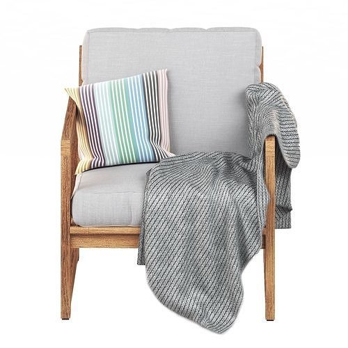 NAMMARO Lounge chair IKEA 3D model 2