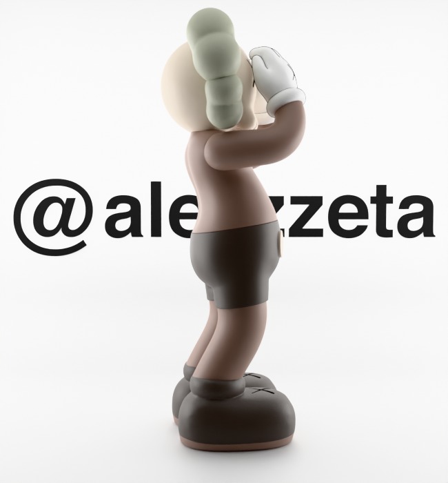 Kaws Holiday UK for Print 3D print model_15
