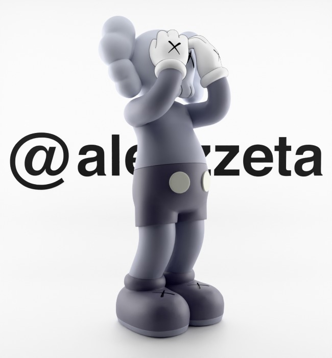 Kaws Holiday UK for Print 3D print model_36