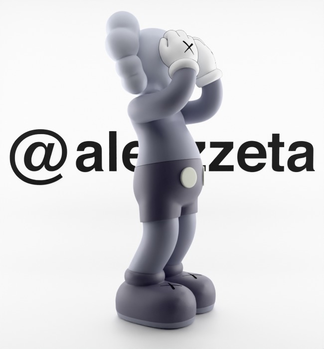 Kaws Holiday UK for Print 3D print model_35
