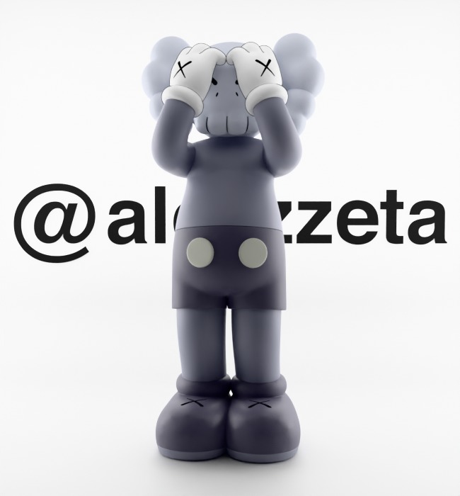 Kaws Holiday UK for Print 3D print model_20