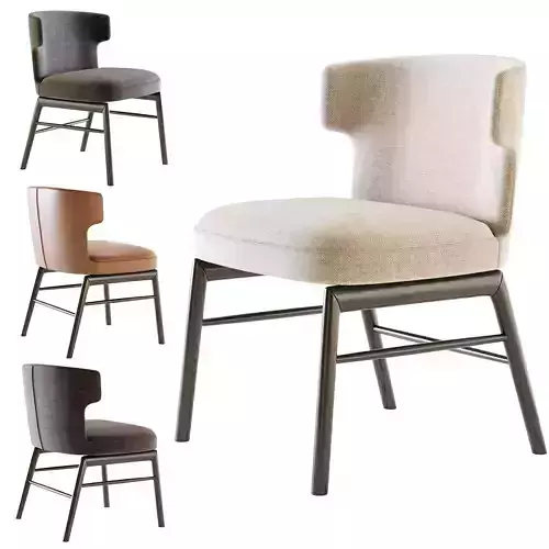 VESTA Chair Low-poly 3D model
