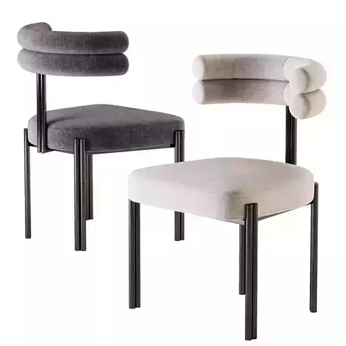 GIAN CHAIR Low-poly 3D model