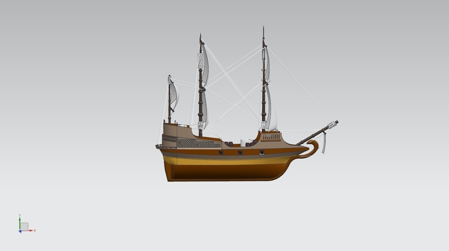 whater craft 3D model_1