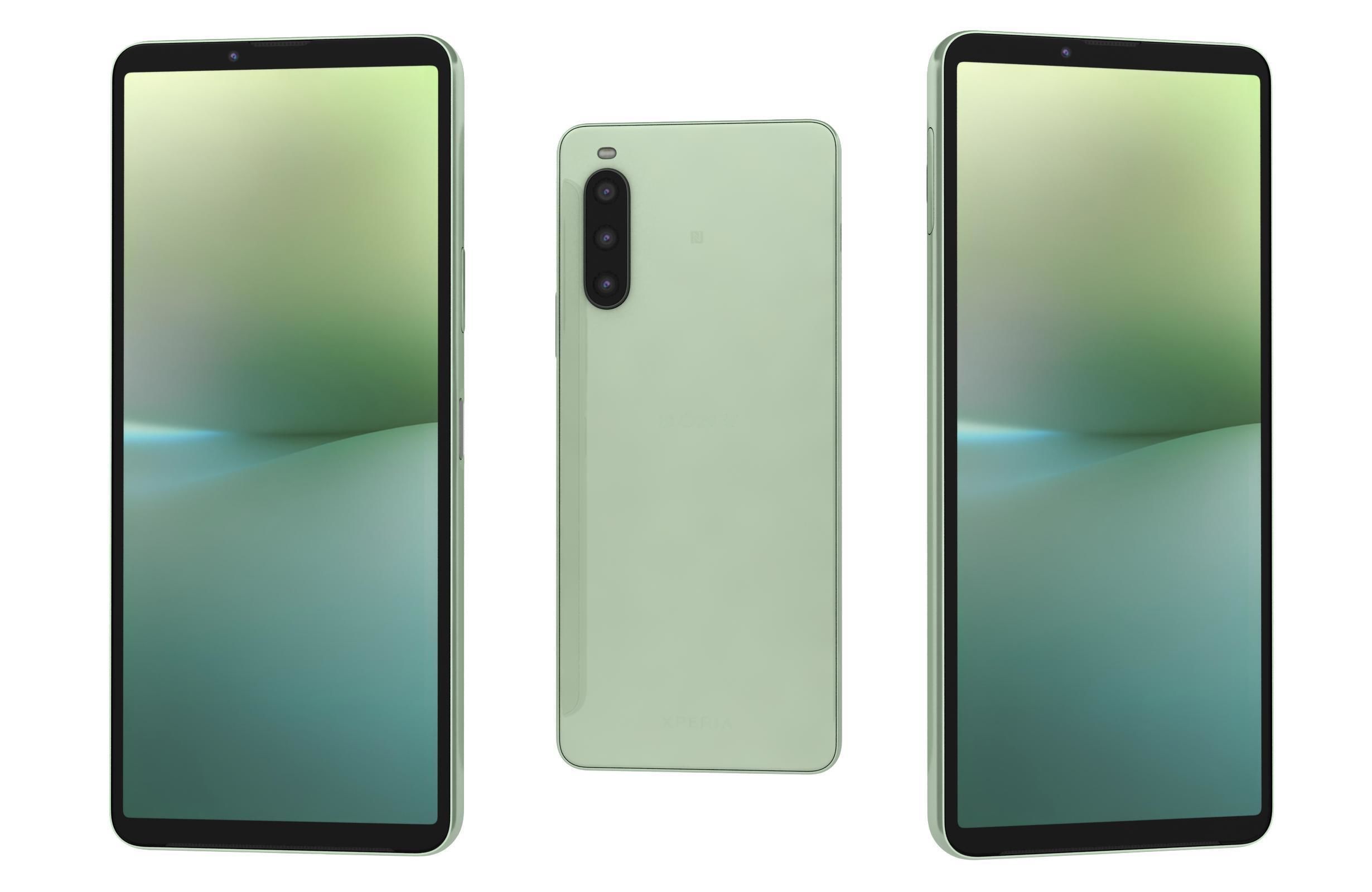 Sony Xperia 10 V All Colors Low-poly 3D model_25