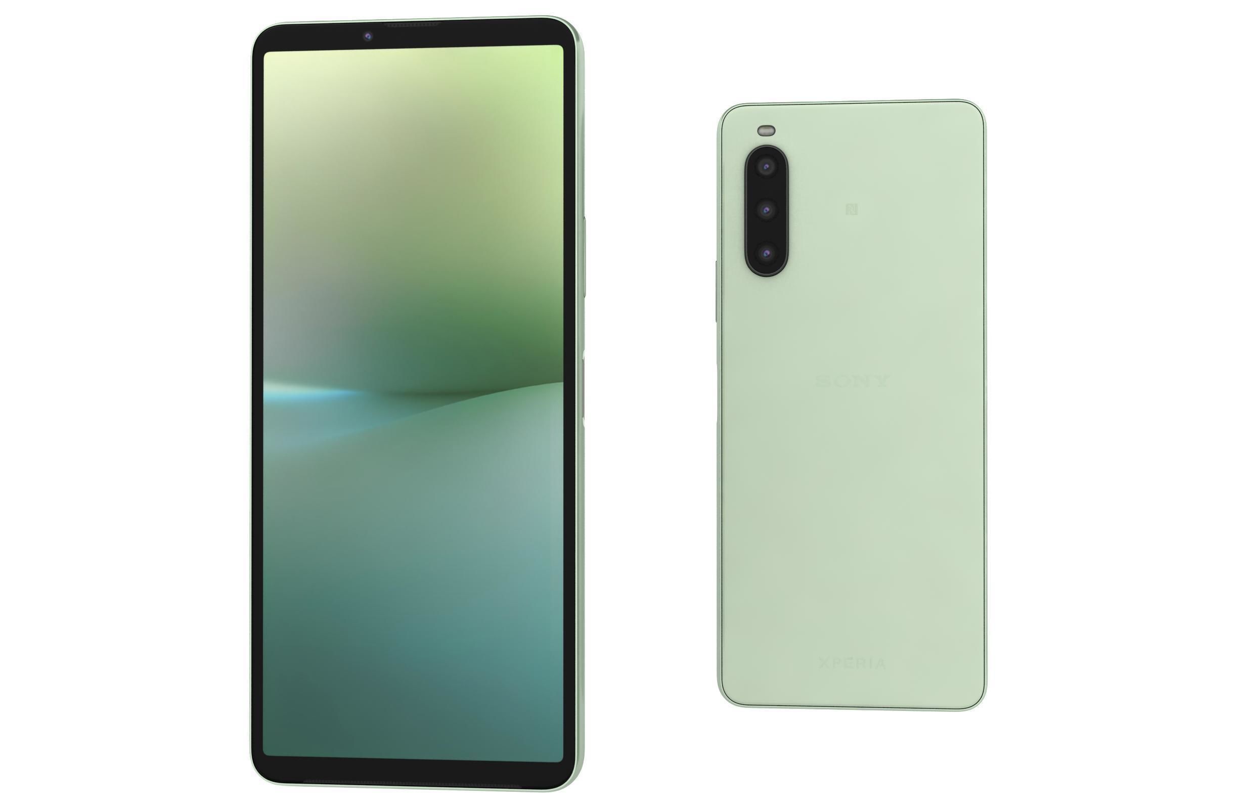 Sony Xperia 10 V All Colors Low-poly 3D model_31