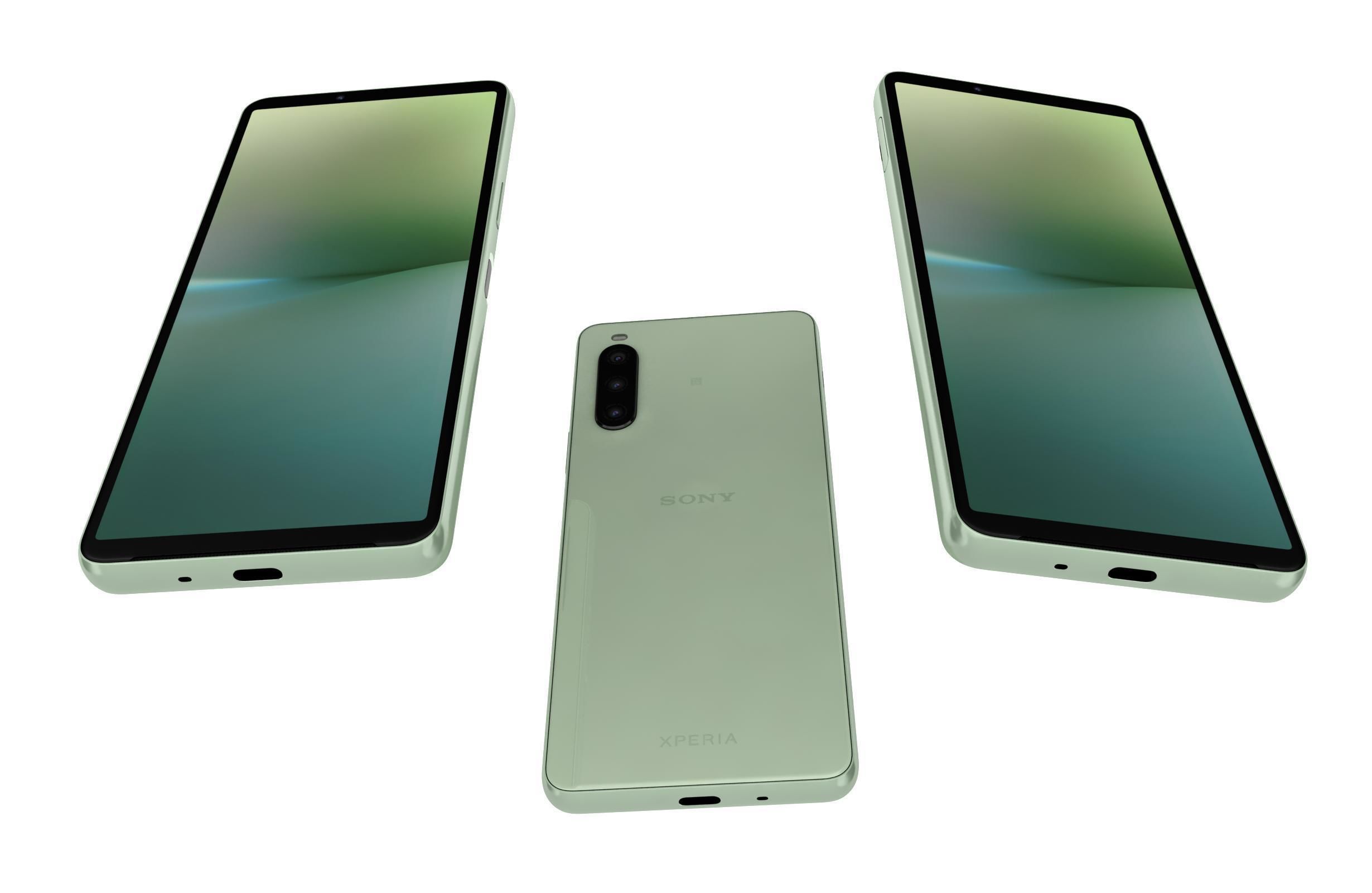 Sony Xperia 10 V All Colors Low-poly 3D model_27