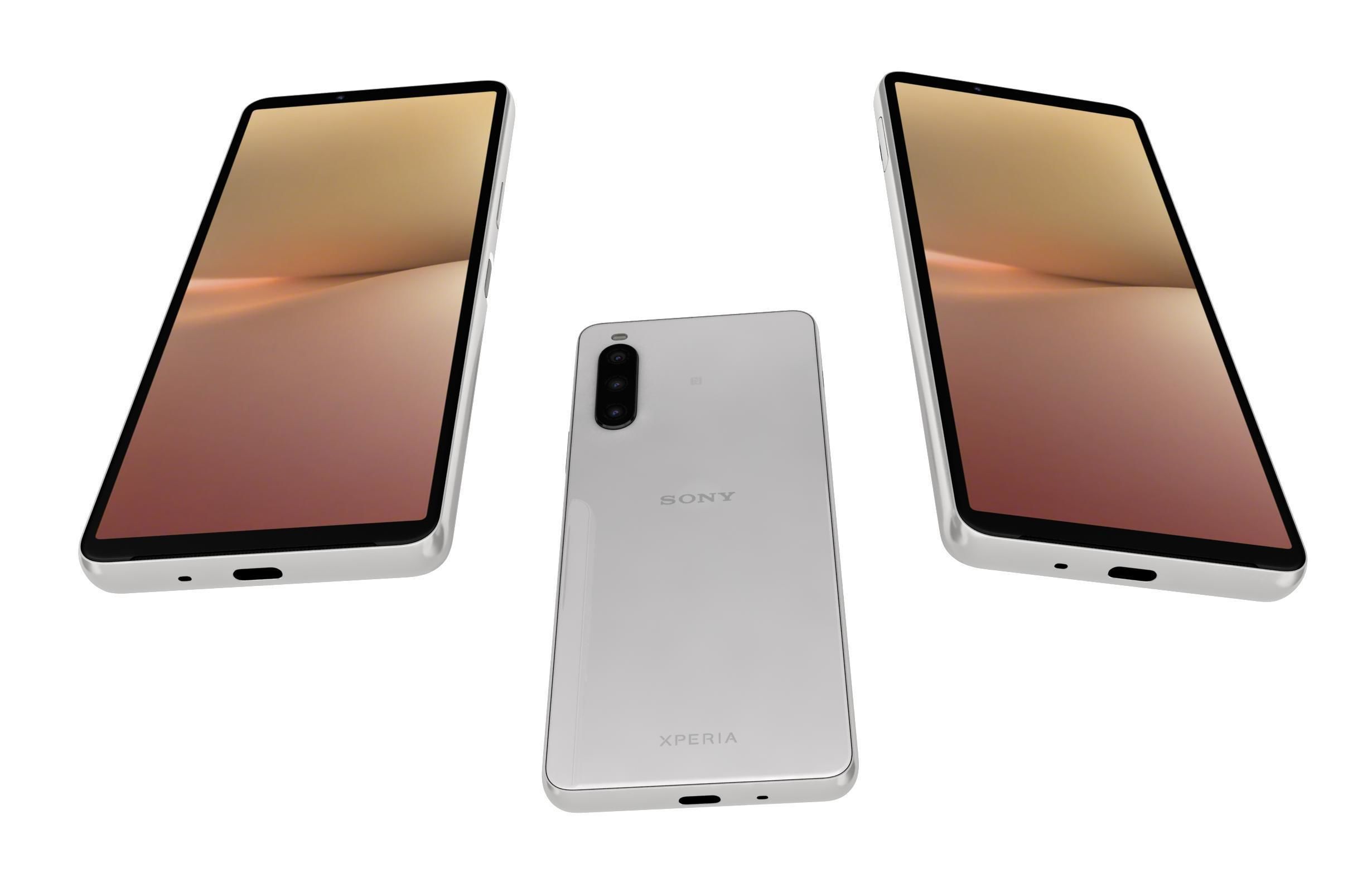 Sony Xperia 10 V All Colors Low-poly 3D model_39