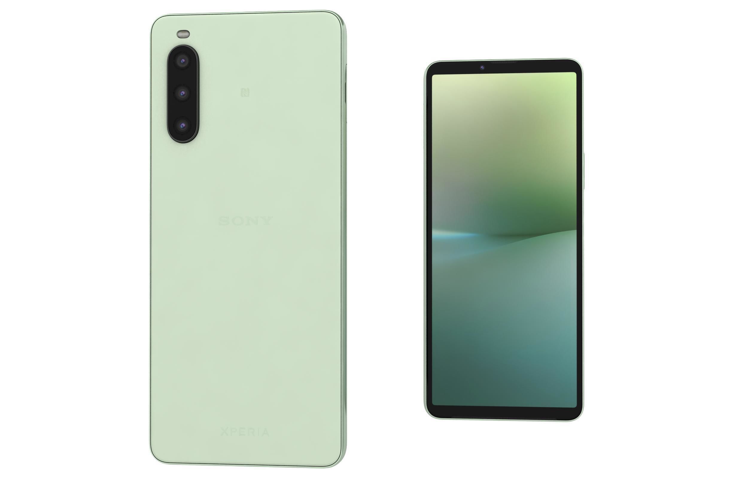 Sony Xperia 10 V All Colors Low-poly 3D model_32